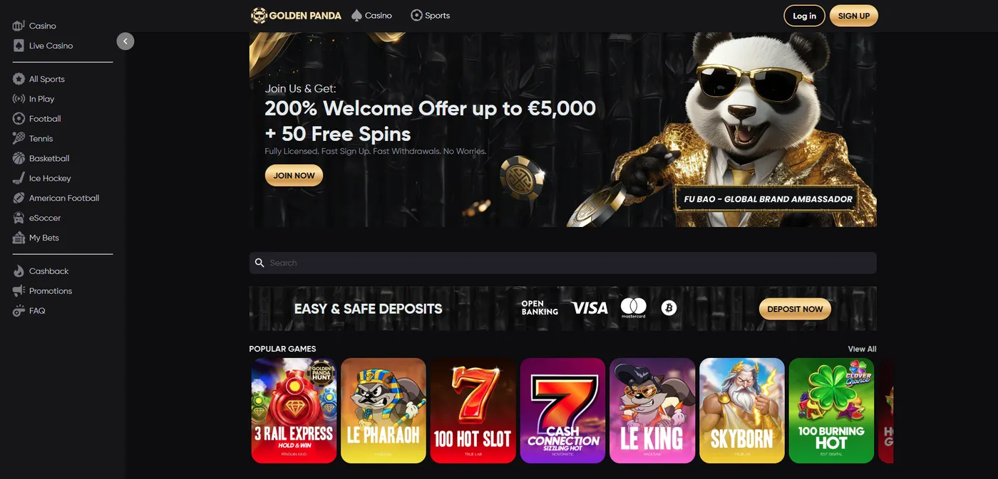 Golden Panda – Det ultimata valet för lojala spelare